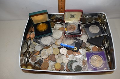 Lot 100 - Tin containing a large quantity of various...