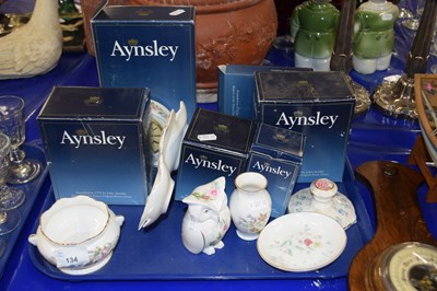 Lot 134 - Collection of various Aynsley ceramics