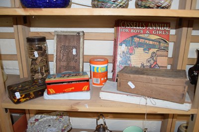 Lot 510 - Mixed Lot:  Collectors tins, vintage jigsaws...