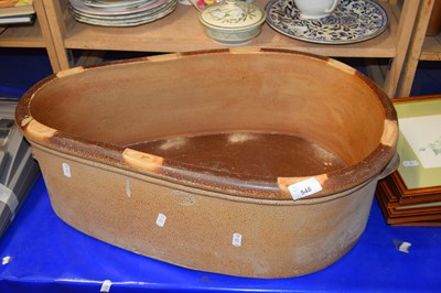 Lot 548 - Doulton foot bath (a/f)