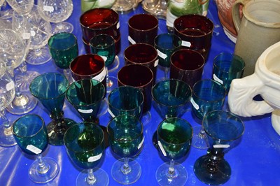 Lot 169 - Collection of various turquoise and red...