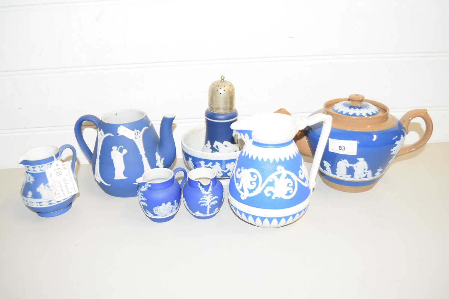 Lot 83 - COLLECTION OF VARIOUS WEDGWOOD JASPERWARE AND...