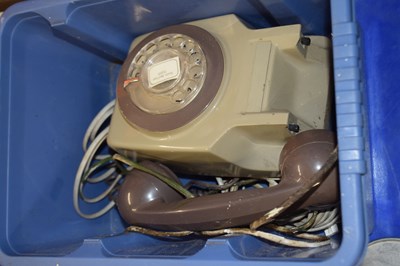 Lot 607 - Retro grey telephone