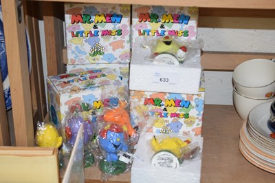 Lot 633 - Quantity of Mr Men and Little Miss figurines