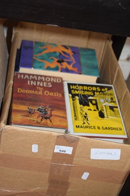 Lot 648 - Quantity of assorted hardback fiction