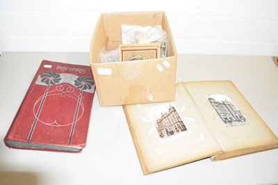 Lot 92 - BOX CONTAINING COLLECTION OF VARIOUS POSTCARDS...