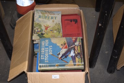 Lot 657 - Books to include children's annuals and others