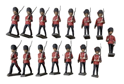 Lot 112 - A group of 15 vintage die-cast  British...