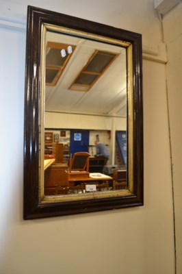 Lot 706 - Rectangular framed wall mirror