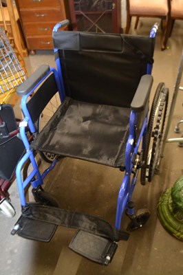 Lot 791 - Folding wheelchair