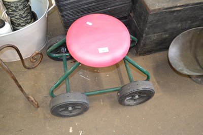 Lot 806 - Wheel along garden stool