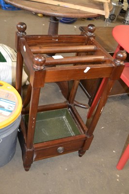 Lot 850 - Wooden umbrella stand