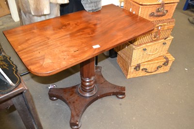 Lot 864 - Mahogany side table