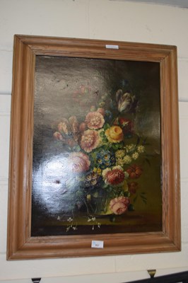 Lot 267 - 20th Century school study of a vase of flowers...