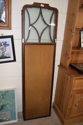 Lot 271 - Mahogany framed folding dressing screen