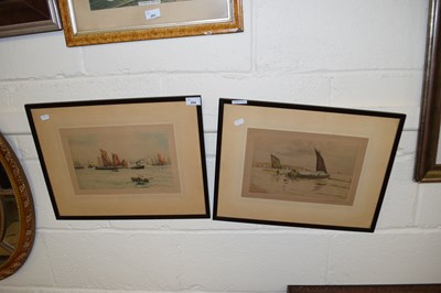 Lot 284 - Henry Walker two coloured prints, shipping scenes