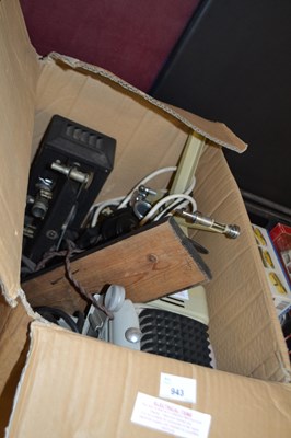 Lot 943 - Quantity of projectors and equipment