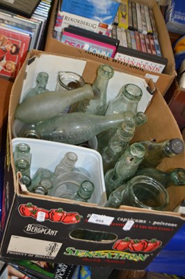 Lot 955 - Quantity of assorted vintage glass bottles