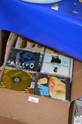 Lot 959 - Box of assorted CD's