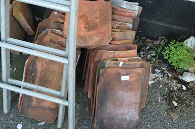 Lot 416 - Quantity of terracotta roof tiles