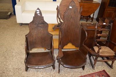 Lot 373 - Two Jack Grimble chairs