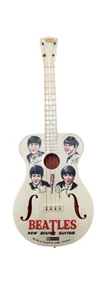 Lot 361 - A 1960s Beatles new Sound Guitar by Selcol....