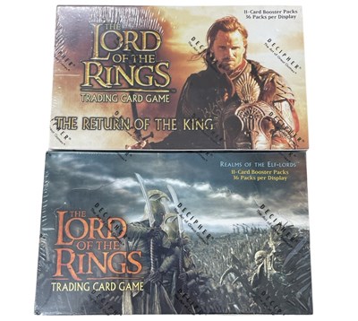 Lot 504 - A pair of sealed Lord of the Rings Trading...