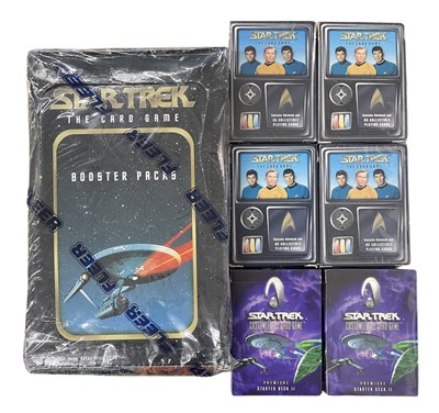 Lot 496 - A mixed lot of various Star Trek collectible...