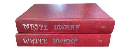 Lot 514 - Two binders containing 1980s edition of White...