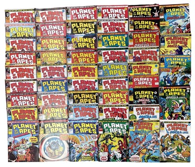 Lot 111 - A collection of 1975 - 1976 Marvel Planet of...