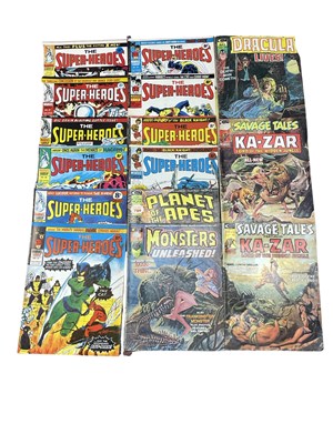 Lot 96 - A collection of 1970s Marvel comic books, to...