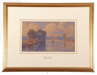 Lot 154 - John Joseph Cotman (British,1814-1878), 'River...