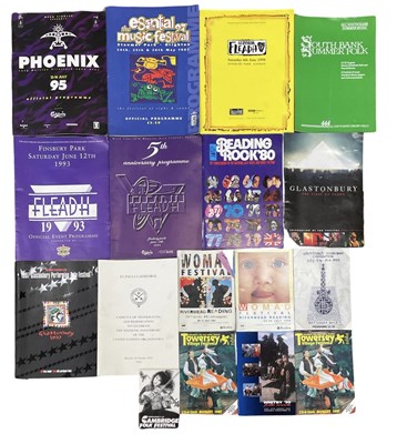 Lot 325 - A collection of various music festival...