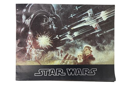 Lot 121 - A 1977 press booklet for Star Wars, produced...