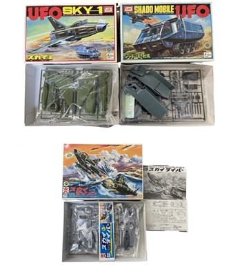 Lot 275 - A trio of building kits from Gerry Anderson's...