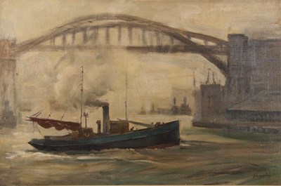 Lot 59 - Frank Forward (British, 1904-1978), Steamboat...