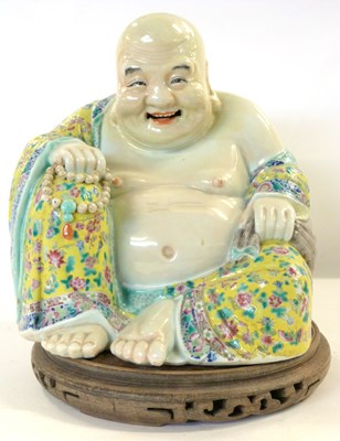 Lot 329 - A late 19th Century Chinese porcelain figure...