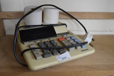 Lot 517 - Sharp calculator/till