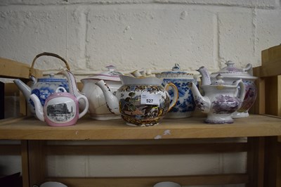 Lot 527 - Quantity of assorted teapots to include a...