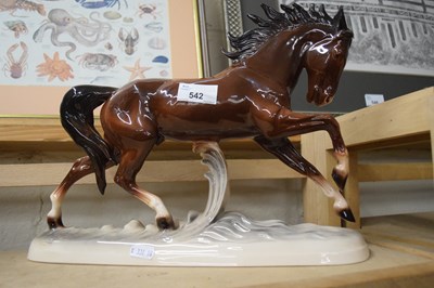 Lot 542 - Ceramic model of a horse