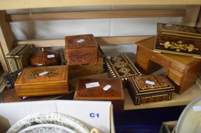 Lot 560 - Quantity of assorted wooden boxes