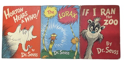 Lot 15 - A trio of vintage Dr Seuss books, to include: -...