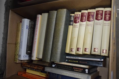 Lot 586 - Books to include Churchill's The Second World...