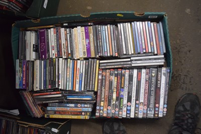 Lot 588 - Box of assorted CD's and DVD's