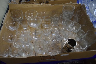 Lot 614 - Quantity of assorted glass ware to include...