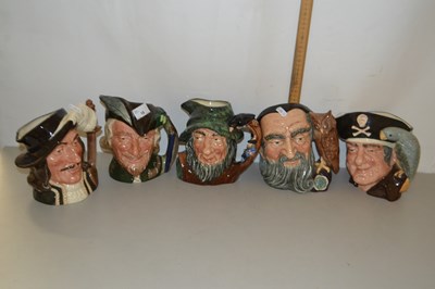 Lot 18 - Group of five Royal Doulton character jugs...