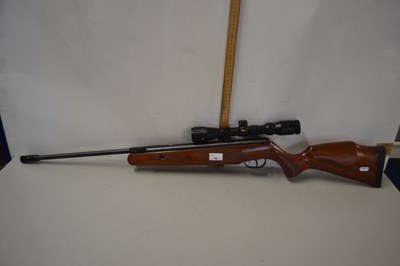 Lot 48 - Further air rifle, 1.177 with telescopic sight