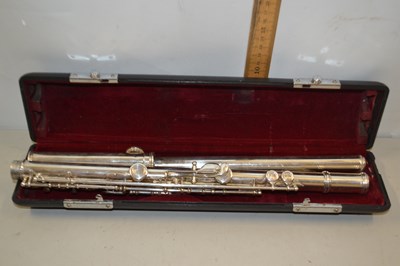 Lot 67 - Boxed flute marked Jupiter KHS Musical