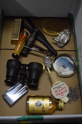 Lot 638 - Mixed Lot: Pair of opera glasses, corkscrews,...