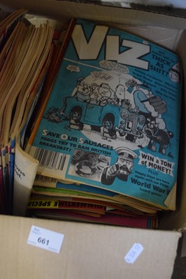 Lot 661 - Quantity of assorted Viz comics